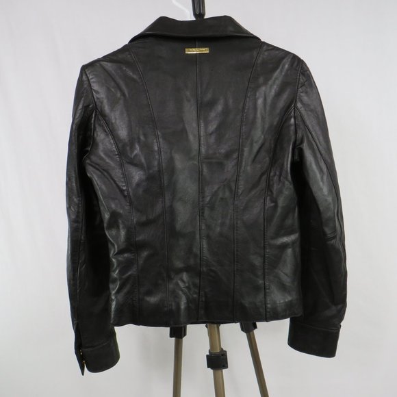 Baby Phat Black Leather Jacket - Picture 6 of 9